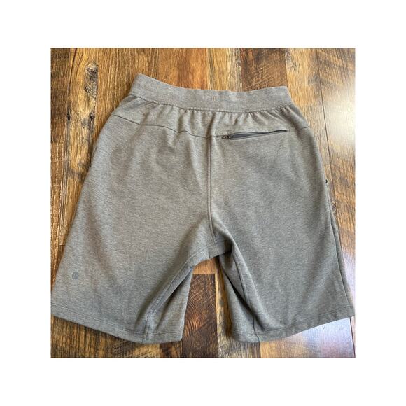 Lululemon City Sweat Short French Terry 9" Heathered Palm Deco Size Medium - Picture 2 of 5